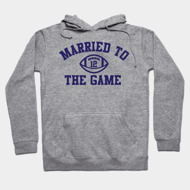 Married to the Game Hoodie by CanossaGraphics